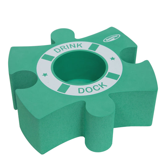 PRODUCTO 639 SwimWays Drink Dock - Soporte para bebidas de espuma, color verde