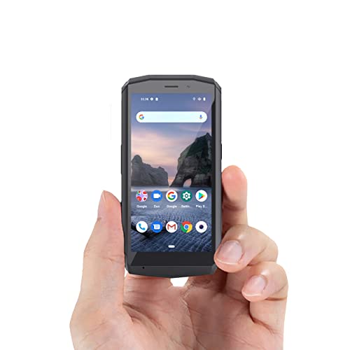 PRODUCTO 253 CUBOT Pocket Smartphone 4 Pulgadas Sin Contrato, Móvil Android 11, 4GB + 64GB, 128 GB Ampliable, Batería 3000mAh, Cámara 16MP + 5MP, 4G Dual SIM NFC, GPS, Face ID, Negro