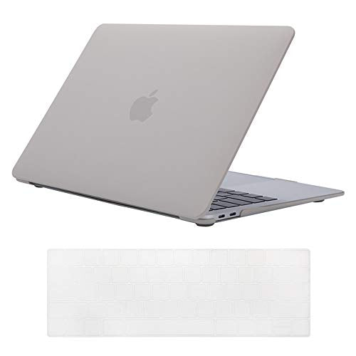 Se7enline Compatible con MacBook Pro de 13 pulgadas Funda rígida 2016-2023 para Mac Pro 13'' A2289/M1/M2 A2338/A2251/A1706/1989/A2159 con Touch Bar y teclado, gris piedra