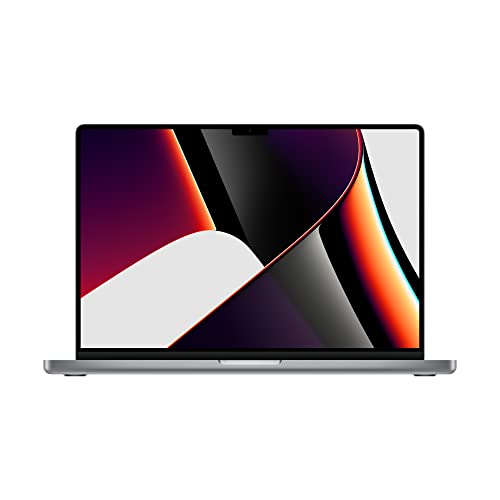 Apple MacBook Pro finales de 2021 con chip M1 Pro CPU de 10 núcleos (16 pulgadas, 16 GB de RAM, 1 TB de almacenamiento SSD) (QWERTY inglés) Gris espacial (Renovado Premium)