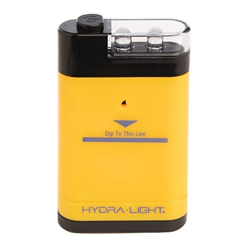 HydraLight (paquete de 3 mini linterna LED de emergencia alimentada por agua para coche, senderismo, accesorios de camping