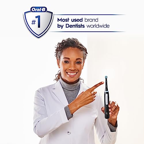 Oral-B iO Series 4 Cepillo de dientes eléctrico con (1) cabezal, recargable, negro