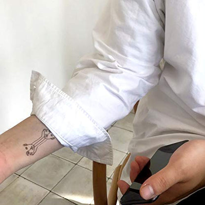 PRODUCTO 596 Paquete de dispositivo de tatuaje temporal Prinker S para sus tatuajes personalizados instantáneos con tinta negra cosmética premium - Compatible con dispositivos iOS y Android