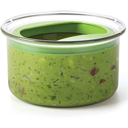PRODUCTO 500 Progressive International PrepWorks Fresh Guacamole ProKeeper Contenedor de plástico para almacenamiento de cocina con tapa hermética, verde