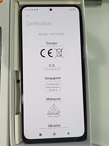 Xiaomi Redmi Note 12 Pro 5G + 4G (128GB + 6GB) Cámara triple de 6.67" 50MP desbloqueada de fábrica (solo Tmobile/Metro/Mint USA Market) + Extra (con paquete de cargador rápido para automóvil) (Azul claro)