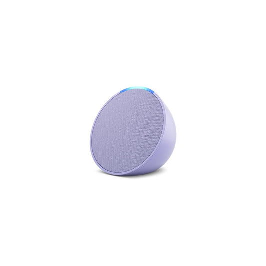 PRODUCTO 260 Presentamos Echo Pop | Altavoz inteligente compacto de sonido completo con Alexa | Flor de lavanda