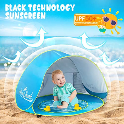 PRODUCTO 190 Monobeach Baby Beach Tent Pop Up Portable Shade Pool Protección UV Refugio solar para bebés