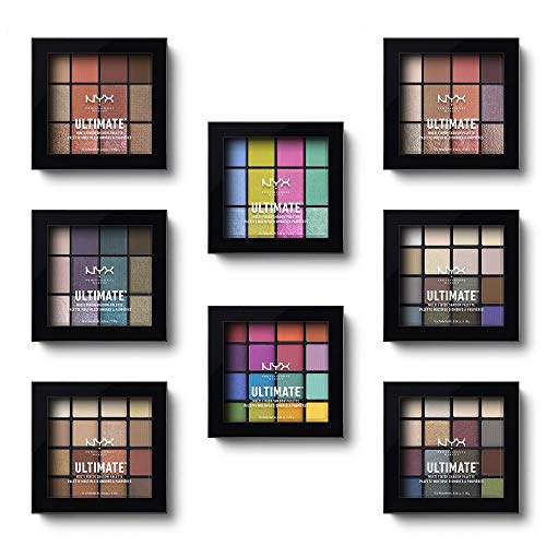 NYX PROFESSIONAL MAKEUP Ultimate Multi-Finish Shadow Palette, Eyeshadow Palette - Sugar High