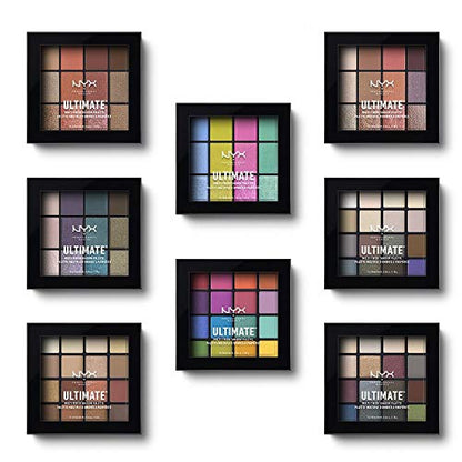 NYX PROFESSIONAL MAKEUP Ultimate Multi-Finish Shadow Palette, Eyeshadow Palette - Sugar High