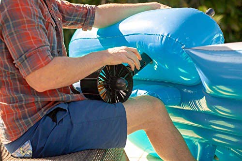 PRODUCTO 287 Splash Runner 2.5 Tumbona de piscina inflable motorizada, balsa de hamaca de agua para piscina o lago, juguete para adultos y niños, liviano, duradero, hélices cerradas con parrilla de seguridad, se requieren baterías.