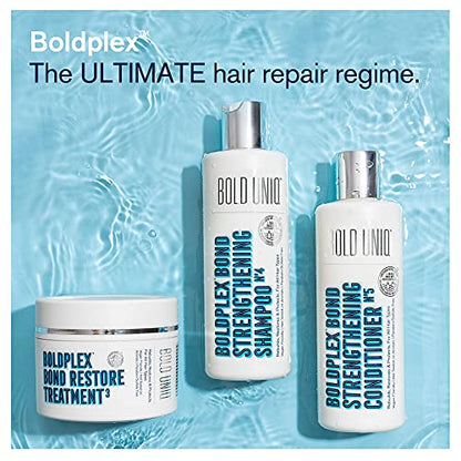 Mascarilla para el cabello BoldPlex 3 - Tratamiento de proteínas acondicionador profundo para cabello seco y dañado - Productos humectantes acondicionadores para cabello rizado, decolorado o encrespado - Vegano y libre de crueldad - 6.76 onzas líquidas