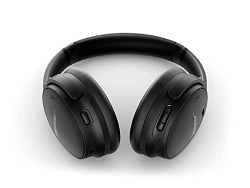 Bose QuietComfort 45 Auriculares inalámbricos Bluetooth con cancelación de ruido - Triple negro (renovado)