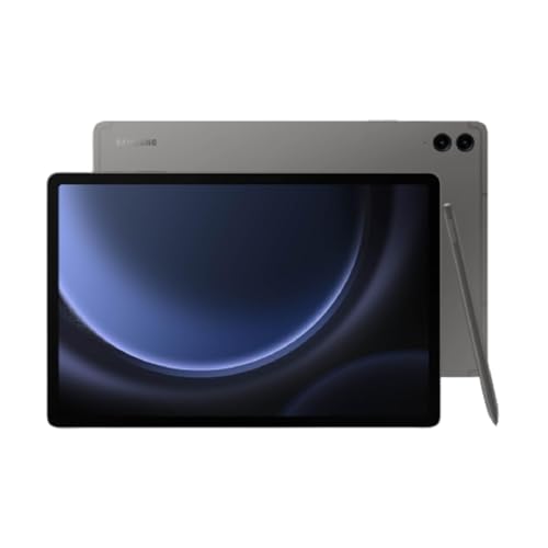 PRODUCTO 417 SAMSUNG Galaxy Tab S9 FE Wi-Fi 10.9” 128GB Tablet Android, IP68 resistente al agua y al polvo, batería de larga duración, procesador potente, S Pen, cámara de 8MP, diseño liviano, versión para EE. UU., 2023, gris