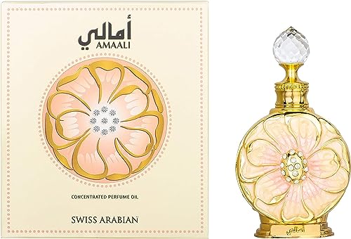 Aceite de perfume Swiss Arabian Amaali 996 para mujer, 15 ML
