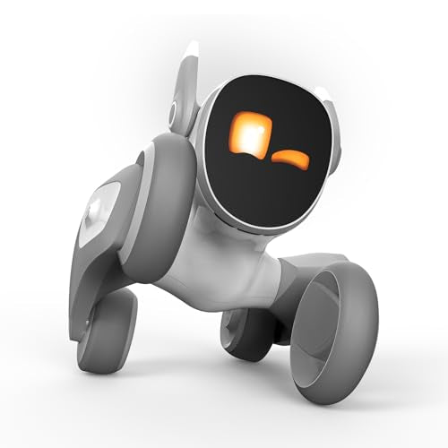 Loona Smart Robot, Robot Toys, Robot Pets con comando de voz, ChatGPT, codificación, carga automática, sensor táctil, reconocimiento de gestos, compañero interactivo perfecto, regalos únicos para niñas y niños