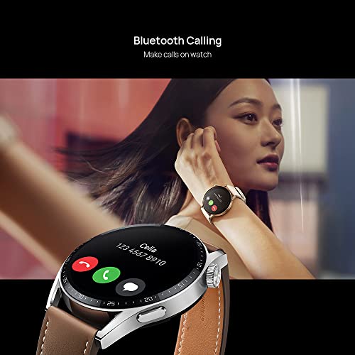 HUAWEI Watch GT 3 (46mm) GPS + Bluetooth Smartwatch (Black) - International Version