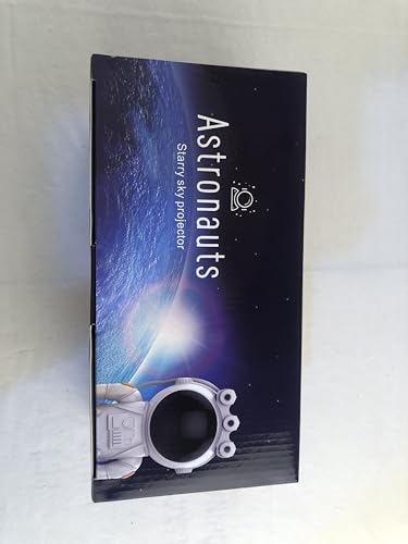 Astronaut Star Space Proyector Galaxy Night Light - Lámpara de proyección de techo de nebulosa estrellada con temporizador, control remoto y ajustable 360°, estética de decoración de dormitorio, regalos para niños y adultos