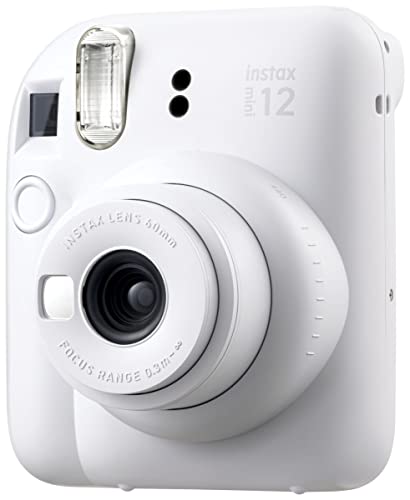 Cámara instantánea Fujifilm Instax Mini 12 - Blanco arcilla