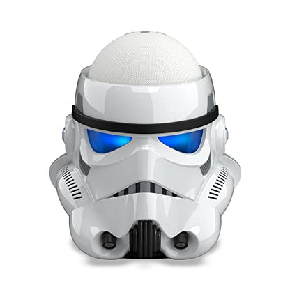 Star Wars Bundle. Bundle Includes: Echo Dot (5th Gen, 2022 release) | Glacier White & the Limited Edition, Star Wars Stormtrooper Stand