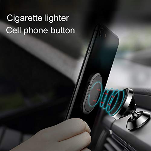 PRODUCTO 224 NMEGOU, el más nuevo soporte magnético para encendedor de cigarrillos USB para teléfono, soporte para coche, Clip de anillo para iPhone 11, funda para teléfono móvil Samsung, encendedor de anillo. Patente No.201830690795.2