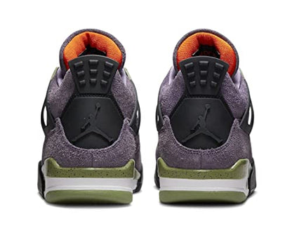 Jordan 4 Retro Zapato para mujer, Canyon Purple/Anthracite-allig, 7
