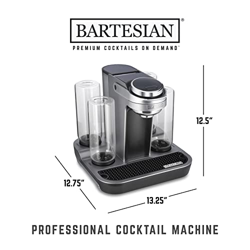 Máquina de cócteles profesional bartesian, 5 botellas de vidrio premium, 55306