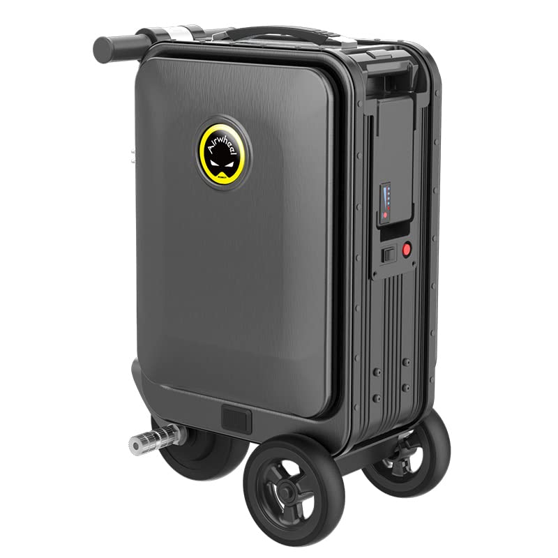 Airwheel SE3S Smart Rideable Suitcase Scooter eléctrico de equipaje para viajes (negro)