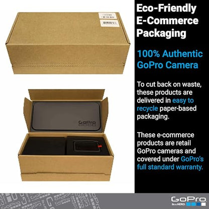 GoPro HERO11 Black Mini – Embalaje para comercio electrónico – Cámara de acción resistente al agua con vídeo Ultra HD 5.3K60, fotos de 27 MP, sensor de imagen de 1/1,9", transmisión en vivo, cámara web, estabilización
