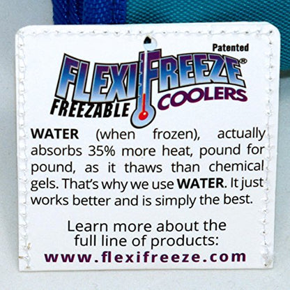 FlexiFreeze Enfriador de 9 latas congelable, azul real